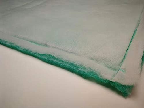 Hiton Paint Booth Tacky Intake Filter Pad 24"x 24"(24 Pack), Series 55 Spray Booth Intake Filter for Air Filter System(Internal Wire)