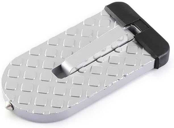 2 Pack Car Door Step with Glass Breaker Safety Hammer & Roof Rack Access,Car Automotive Foldable Roof Rack Door Step - Fits Most Car, for SUV and Truck, Max Load 400 lbs