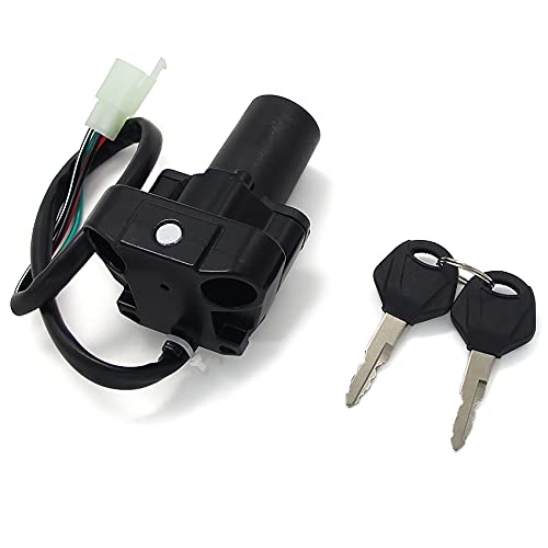 Ignition Switch for Yamaha TTR225 1999-2004, SR125 1999-2000, RZ50 1998-2006, XT225WE Serow 1997-2004, XT225W Serow 1995-1996 Motorcycle Ignition Switch