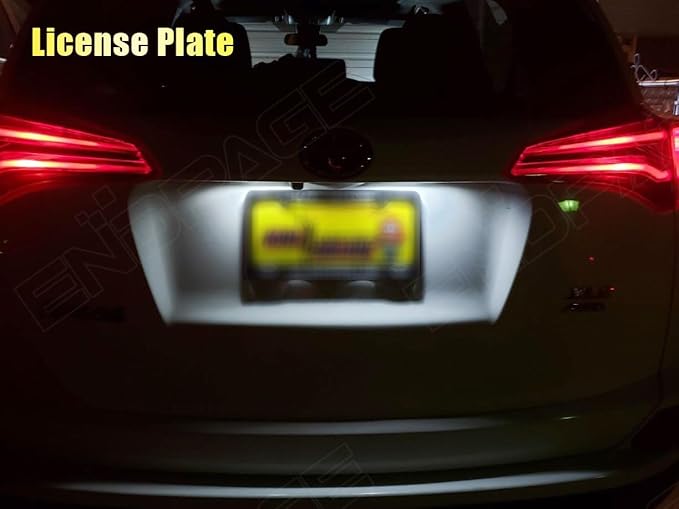 14-Pieces QX60 LED Interior Light Kit Compatible with Infiniti QX60 2014 2015 2016 2017 2018 2019 2020 2021 2022 White 6000K Interior LED Lighting Package + License Plate Lights, Install Tool