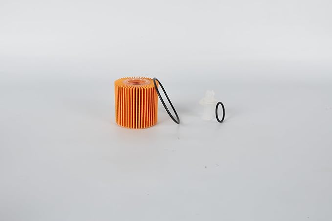 04152-YZZA1 Engine Oil Filter Kit compatible for Toyota Avalon Camry RAV4 Sienna Lexus ES300h ES350 IS200t RX350 RX450h and More Replace,04152-31090 (Orange, 12PCS 04152-YZZA1)