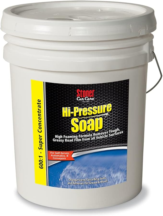 Stoner Car Care Pro 91247 Hi-Pressure Super Concentrated Soap - 5-Gallon