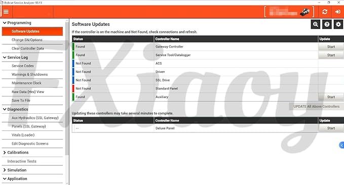 Ready to Use for Bobcat Service Analyzer Bobcat Diagnostic Tool (RST) with Laptop Service Tool Harness Remote Start Diesel Scan Tool (Tool with Software)