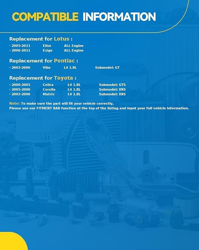 PHILTOP UF314 Ignition Coil Pack Compatible with 2000-2005 Celica, 2005-2011 Elise, 2006-2011 Exige, Set of 4