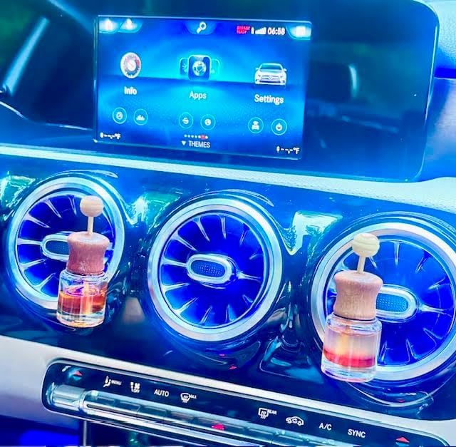 Car Air Freshener and Essential Oil Diffuser with Vent Clip, Handmade Long Lasting Scent, Eliminate Unwanted Odors, Organic & Vegan, 130 Fragrances (Hot Chocolate, Single Diffuser)