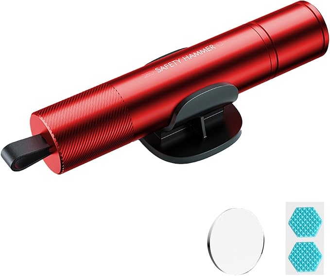 Window Breaker Seatbelt Cutter, Car Window Breaker Tool, Emergency Glass Breaker and Auto Escape Tool,Car Accessories for Women