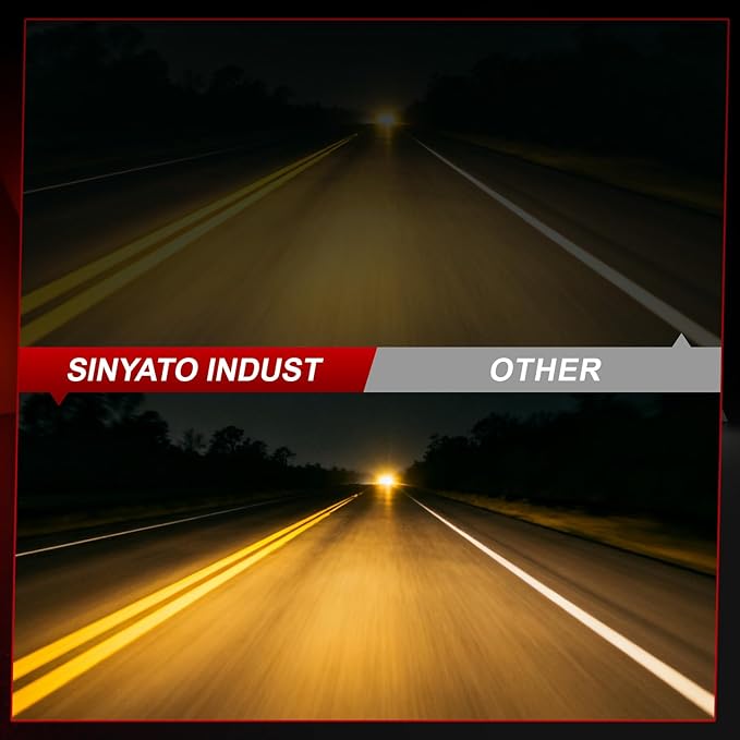 Fog Lights Compatible with 2008-2010 Ford F250 F350 F450 Super Duty Truck, Front Driving Lamps Clear Lens Assembly Replacement, DOT Approved (1 Pair Halogen Lamp)