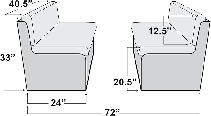 Ethos RV Dinette, Bed with Storage, Ultimate Leather, Light Sand