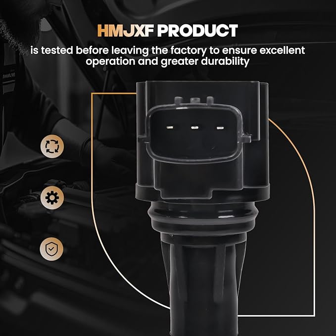 Set of 6 Ignition Coil Packs UF617 22448-EY00A UF549 UF739 UF509 Compatible with Nissan Infiniti 370Z G37 M37 Q50 Q60 Q70 QX50 QX70 1.6L 1.8L 2.5L 3.7L 5.0L 5.6L V6 Engines