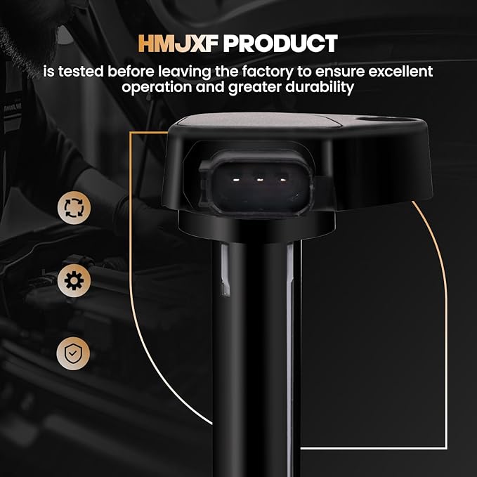 UF242 Set of 6 Ignition Coils Pack Compatible with Honda Accord Odyssey DX Acura CL RL TL 3.0L 3.2L 3.5L V6 Replacement for C1221 GN10168 C-511 C1462 90919-02247