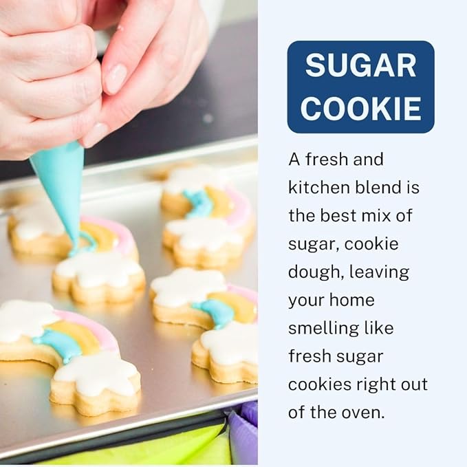 CANDECraftCo Car Air Hanging Fragrance Oil, Car Auto Freshener for Essential Oils, Scents Fragrance Aromatherapy Automobile Diffuser, Long Lasting (Cinnamon Sugar + Sugar Cookie)