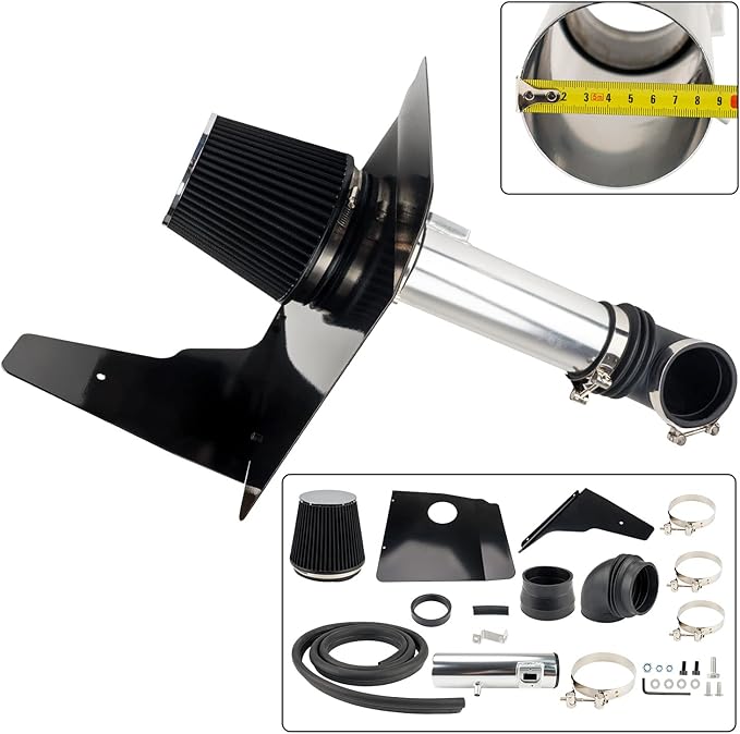 PHILTOP Cold Air Intake Kit for Chevrolet Camaro 2010-2011 LT/LS 3.6L V6 Gas Intake Air Filter