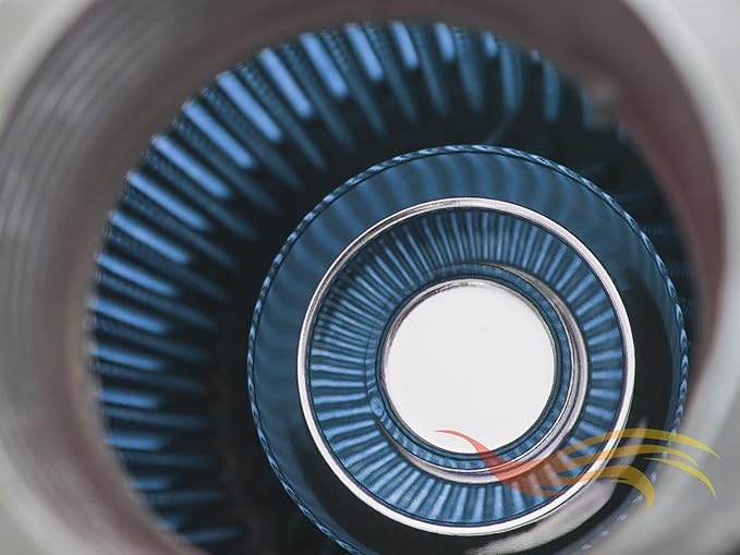 Rtunes Racing Short Ram Air Intake Kit + Filter Combo Compatible For 96-98 4Runner 3.4L / 95-98 T100 / Tacoma 3.4L (Blue)