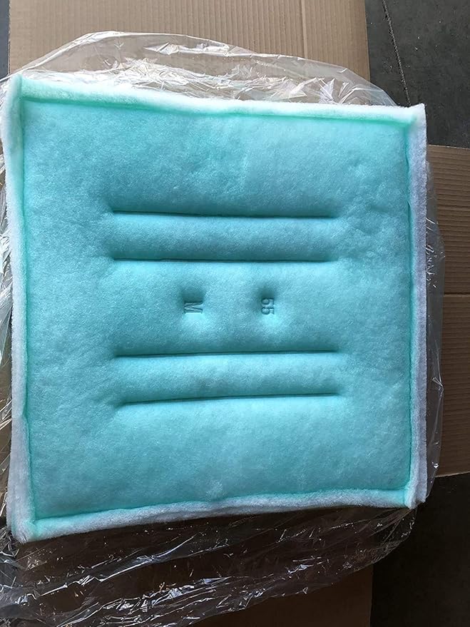 Hiton Paint Spray Booth Tacky Intake Filter Pad 20" x 20" (20 Pack), Series 55 (Internal Wire)