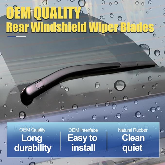 2 Wipers Replacement For VW Golf R GTI Golf Alltrack e-Golf Arteon Taos Stelvio Original Equipment Windshield Wiper Blades Set - 26"+18" (Set of 2) Top Lock
