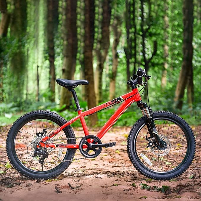 Hycline Bike Tire,20/24/26/27.5 Inch Folding Replacement Tire for MTB Mountain Bicycle-Black/Skinwall