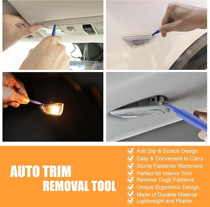 24 Pieces Dome Light LED Car Interior Bulb Kit Set 194 T10 DE3175 578 31mm 42mm Bulbs Interior Replacement Lights for Car Map License Plate Door Side Marker Cornering Trunk Light - Blue