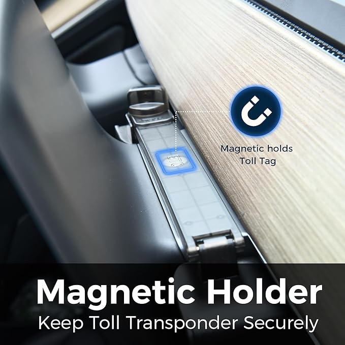 Under Screen Storage for Tesla Model Y/3 - Organizer Tray for Tesla Screen Compartment (Include Juniper & Highland), Enhanced Vehicle Interior with Secure Compartments (White)