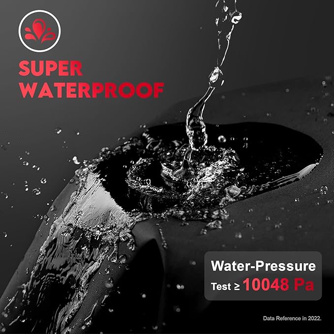 Zettum Car Windshield Snow Cover for Jeep Wrangler - 600D Car Windshield Snow Ice Cover Front Window Covers for Jeep Wrangler, Jeeps Gladiator, Ford Bronco, Toyota FJ Cruiser, Benz G Class, and More