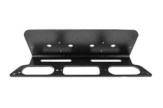 Antenna Permanent Mounting Plate Fits 2021 Ford Ranger Trucks - No Cam - Black