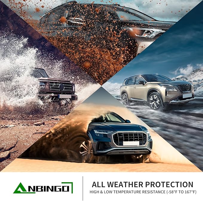 ANBINGO® Floor Mats for 2026 Hyundai ioniq 9 with 6 passeger, AWD, 2nd Row with Bucket Seat, Performance Limited/Calligraphy/Calligraphy Design, Custom Mats Full Set Accessories - Black