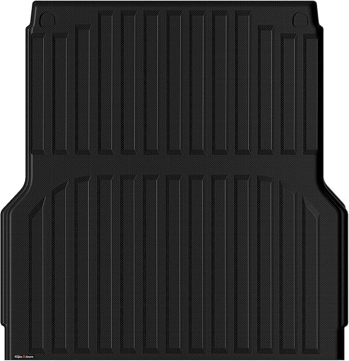 TripleAliners Truck Bed Mat Compatible with 2022 2023 2024 2025 2026 Hyundai Santa Cruz Accessories 4FT (52.1") Vehicle Bed Perfectly Flush All Weather Protection TPE Heavy Duty Pickup Cargo Mat