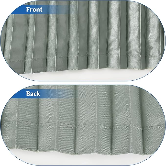 ZATOOTO Car Side Window Sun Shade - 2 Pcs Grey Magnetic Privacy Sunshades - Curtain Keeps Cooler Screen for Baby Sleeping