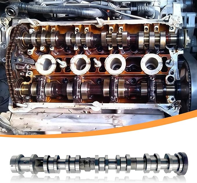 5047913AD Right Side Intake Camshaft Compatible with Chrysler, Dodge Durango, Jeep Wrangler Grand Cherokee, Ram 1500 3.6L V6 for 5047913AA, 5047913AC, 5047913AB