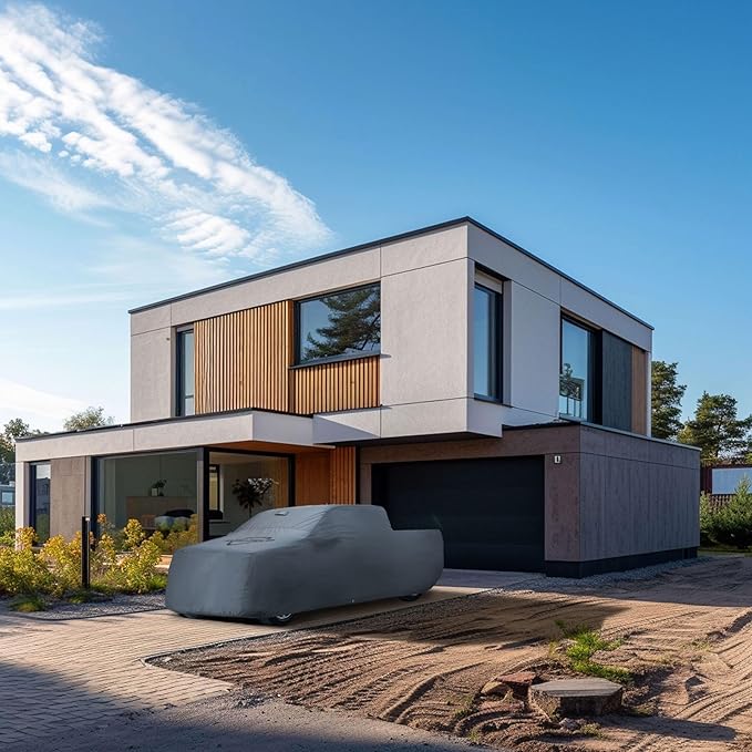 Ultimum Series Truck Cover for Chevrolet Silverado 2500/3500 HD 2020-2026 Double Cab Pickup 8.2 Feet Bed All Weather Protection Waterproof Dust, Sun, Snow, Rain Protection Indoor Outdoor Use