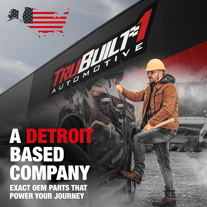 Tailgate Handle Assembly Replacement, Upgraded Metal - Compatible with 2007-2013 Toyota Tundra - Exterior Tailgate Latch, Textured Black - OEM 69090-0C050, 81214, TO1915119