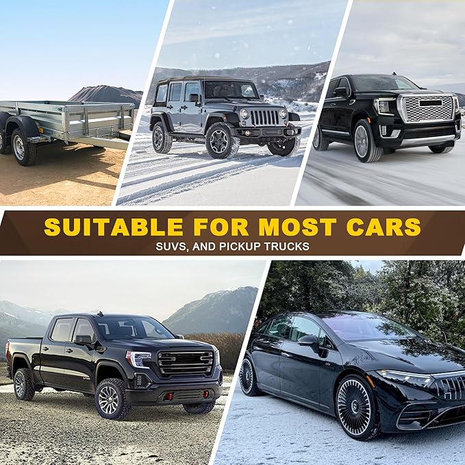 BUMBEE Heavy Duty Mesh Cargo Net 3 Pocket Trunk Bed Storage for 2005-2024 Toyota Tacoma Car, SUV, Pickup Truck Bed with Metal Carabiners Storage Bag(46x14x17Inch)