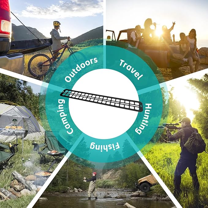 Under Seat Storage Molle Panel Compatible with 2015-2025 Ford F150 / Raptor, 2017-2025 Super Duty Accessories Seat Bottom Divider Panel Underseat Organizer Fit for 2015-2025 F-150 Accessories