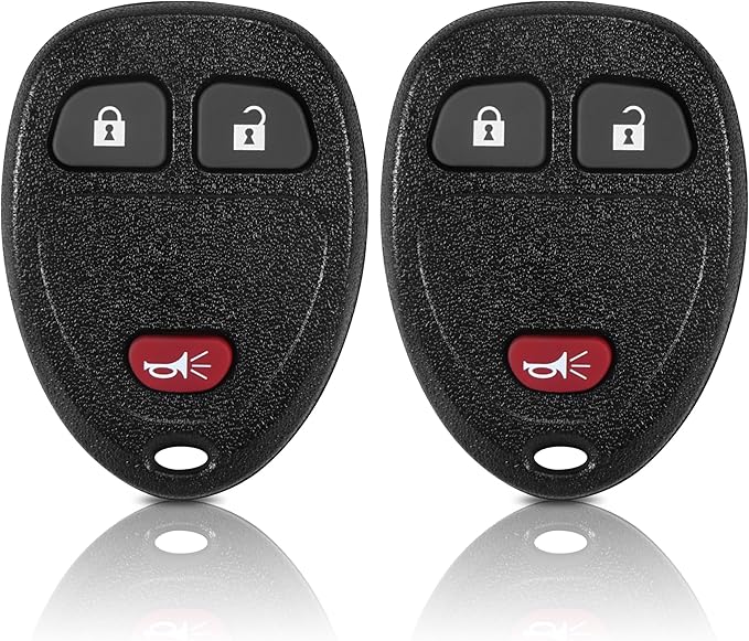 VOFONO Key Fob Replacement Suitable for Chevy Tahoe Suburban Equinox Express Traverse GMC Acadia Yukon Sierra 2007-2014 Keyless Entry Remote Control OUC60270 OUC60221