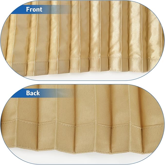 ZATOOTO Car Side Window Sun Shade - 2 Pcs Beige Magnetic Privacy Sunshades - Curtain Keeps Cooler Screen for Baby Sleeping