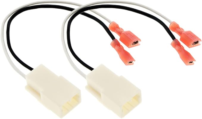 KICKER Speakers 6.5 inch for Jeep Grand Cherokee 2011-2022 Upgrade Kit - Pair of DS Series with Adapters and Harness, Coaxial 6 1/2 Car Audio Rear Door Speaker DSC650, 43DSC6504