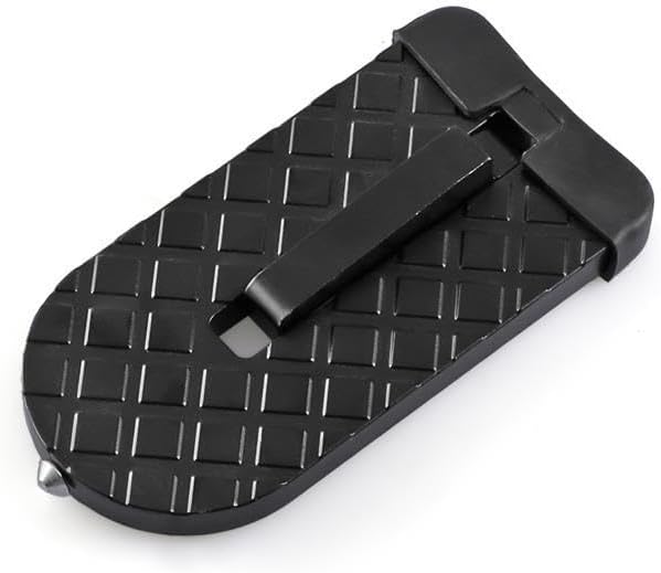 2 Pack Car Door Step with Glass Breaker Safety Hammer & Roof Rack Access,Foldable Roof Rack Door Step - Fits Most Car, SUV and Truck, Max Load 400 lbs