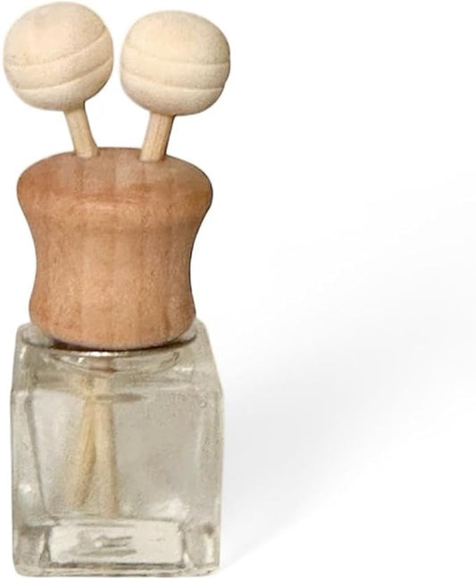 Car Air Freshener and Essential Oil Diffuser with Vent Clip, Handmade Long Lasting Scent, Eliminate Unwanted Odors, Organic & Vegan, 130 Fragrances (Hot Buttered Popcorn)