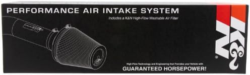 K&N Cold Air Intake System: High-Flow Air Filter, Increase Performance & Towing: Compatible with 2011-2014 FORD F150, 77-2581KP