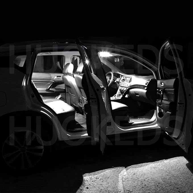 12pcs Ram Interior Led Lights Replacement for 2019 2020 2021 2022 2023 Dodge Ram 1500 2500 3500, 6000k Super Bright White Interior Led Bulbs Package + Installation Tool