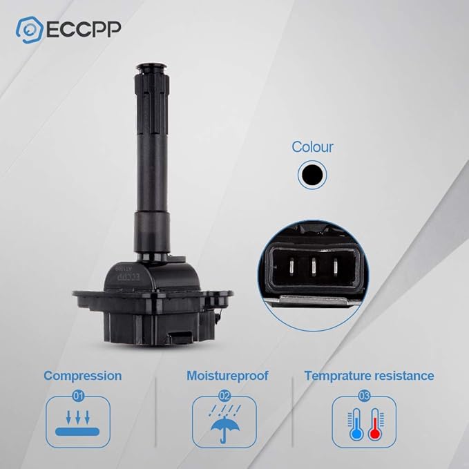 ECCPP Portable Spare Car Ignition Coils Compatible with Aud-i A8/A6/S4/Allroad Volkswage-n Golf/Passat 1997-2005 Replacement for UF290 UF369 for Travel, Transportation and Repair (Pack of 6)