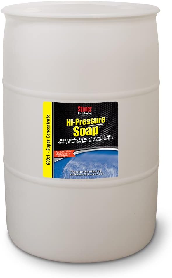 Stoner Car Care Pro 91248 Hi-Pressure Super Concentrated Soap - 55-Gallon