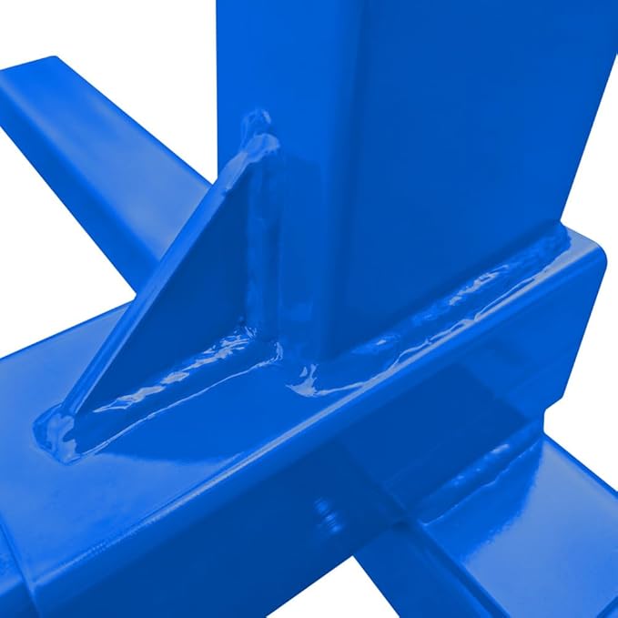 Engine Stand 2000LBS Capacity Engine Hoist Motor Stand 360 Degree Rotating with 6 Casters, 4 Adjustable Arms, Jack Stands with Foldable Frame for Auto Repair, Vehicle Maintenance Blue