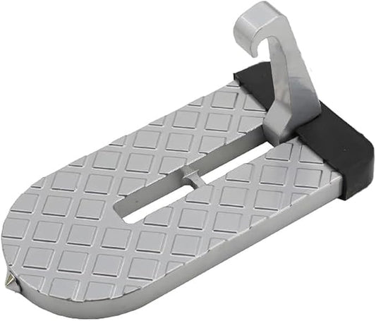 Car Door Step with Glass Breaker Safety Hammer & Roof Rack Access,Car Automotive Foldable Roof Rack Door Step - Fits Most Car, for SUV and Truck, Max Load 400 lbs