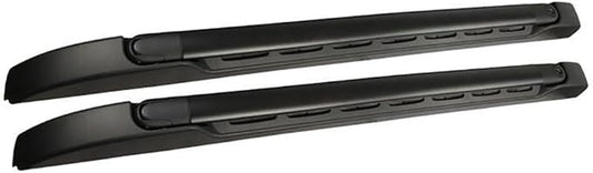 1 Pair Black Al Roof Racks Top Rail Carries for 05-15 Tacoma Double/Crew Cab