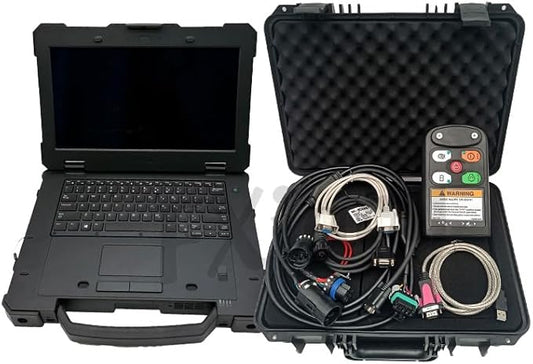 Ready to Use for Bobcat Service Analyzer Bobcat Diagnostic Tool (RST) with Laptop Service Tool Harness Remote Start Diesel Scan Tool (with Laptop Delll)