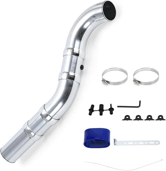 PTNHZ Universal 3 Inch 76mm Air Intake Pipe Aluminum alloy intake pipe Kit