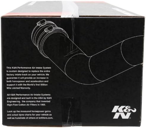 K&N Cold Air Intake System: High-Flow Air Filter, Increase Performance & Towing: Compatible with 2011-2014 FORD F150, 77-2581KP
