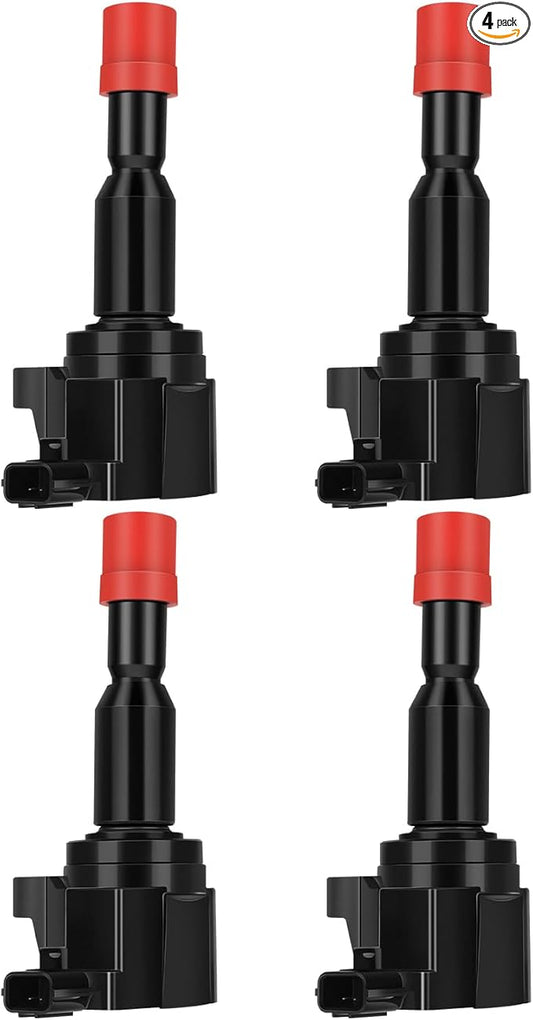 ECCPP Set of 4 Ignition Coil Pack Replacement for Honda 1.5L L4 2007 2008 for UF581 C1578 30520-PWC-S01