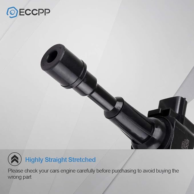 ECCPP Portable Spare Car Ignition Coils Compatible for Mazda 2 2011-2014 Replacement for UF-655 C1790 for Travel, Transportation and Repair (Pack of 4)