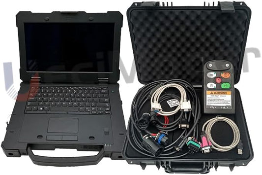 Ready to Use for Bobcat Service Analyzer Bobcat Diagnostic Tool (RST) with Laptop Service Tool Harness Remote Start Excavator Scanner Tool (with Laptop Delll)